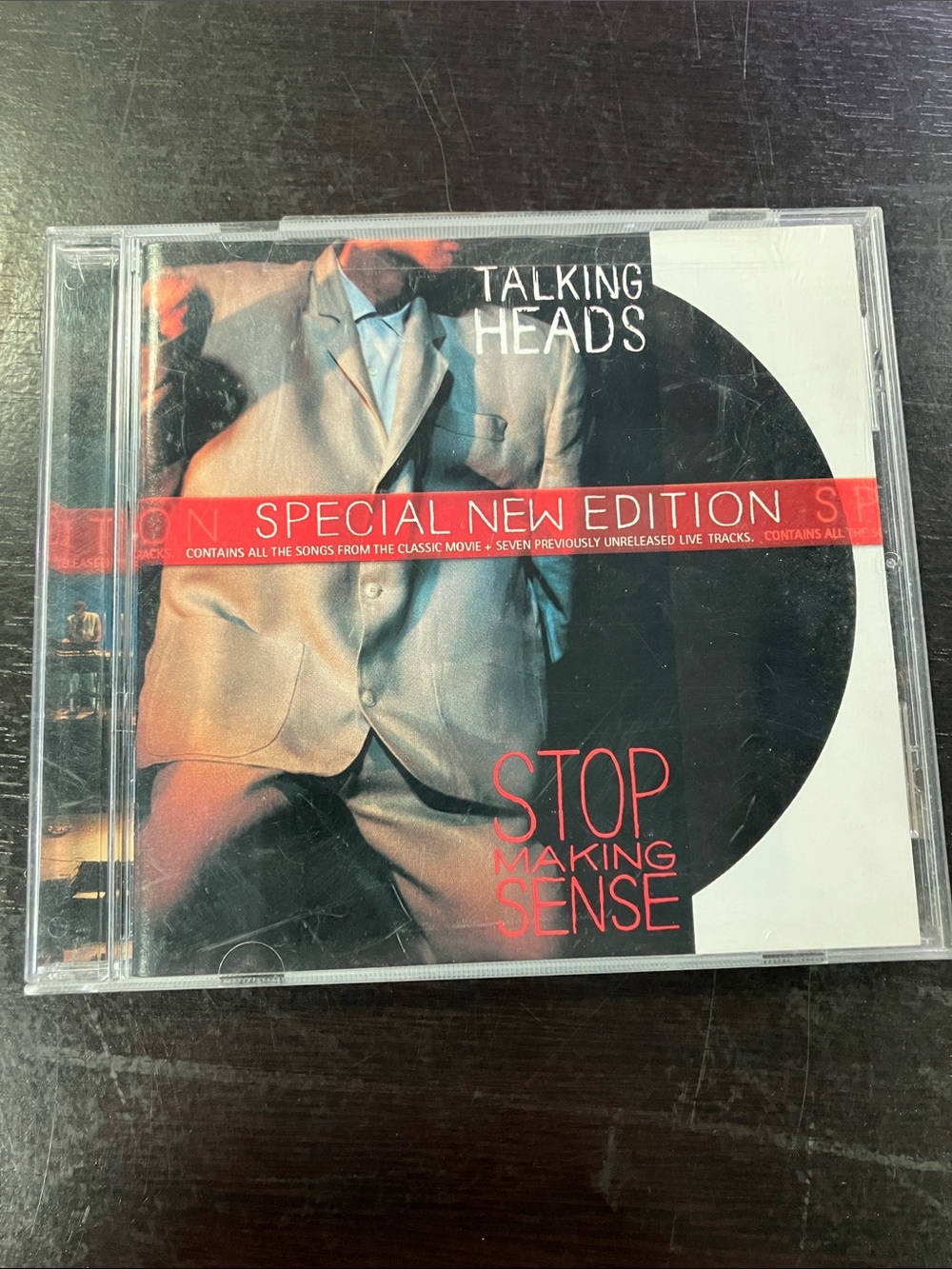 Talking Heads CD- Stop Making Sense (Special New Edition) - Silver/Black